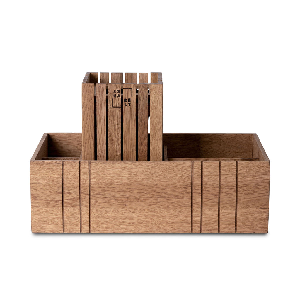 Table Organizer Dark Oak