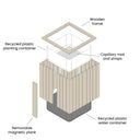 GrowON Natural Oak Wall