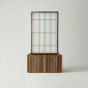 GrowLARGE Trellis Oak Office Divider - 90cm PRO